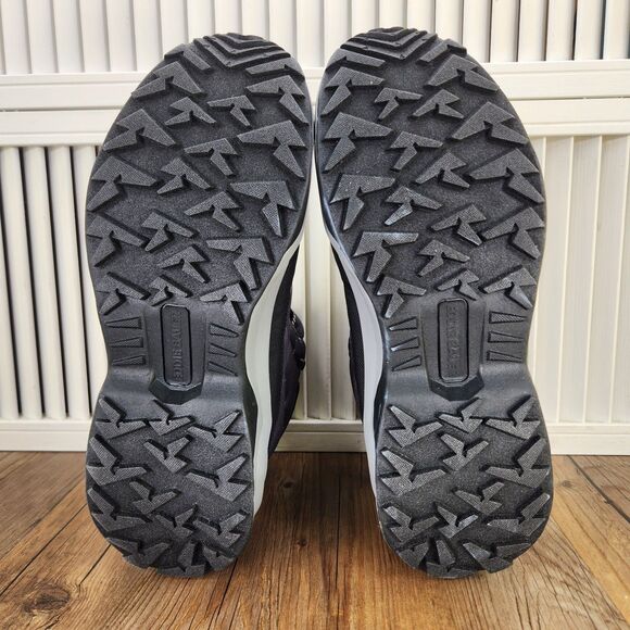 Eddie Bauer Hosmer Mens Sz 10 M Gray Black Outdoors Track Quilted Hiking Boots - Picture 8 of 10